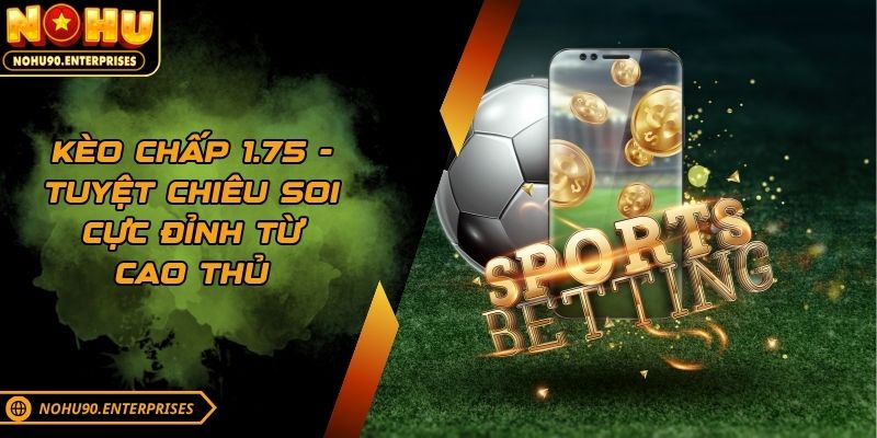 Kèo chấp 1.75 - Tuyệt chiêu soi cực đỉnh từ cao thủ