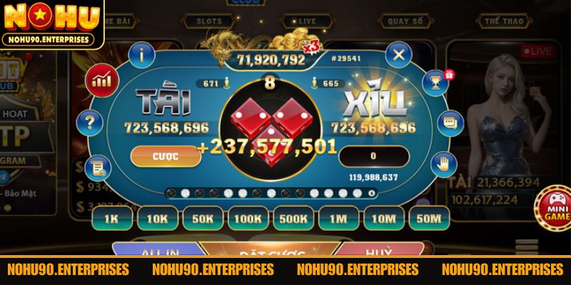 Tâm lý khi chơi tài xỉu quyết định kết quả và tiền thưởng